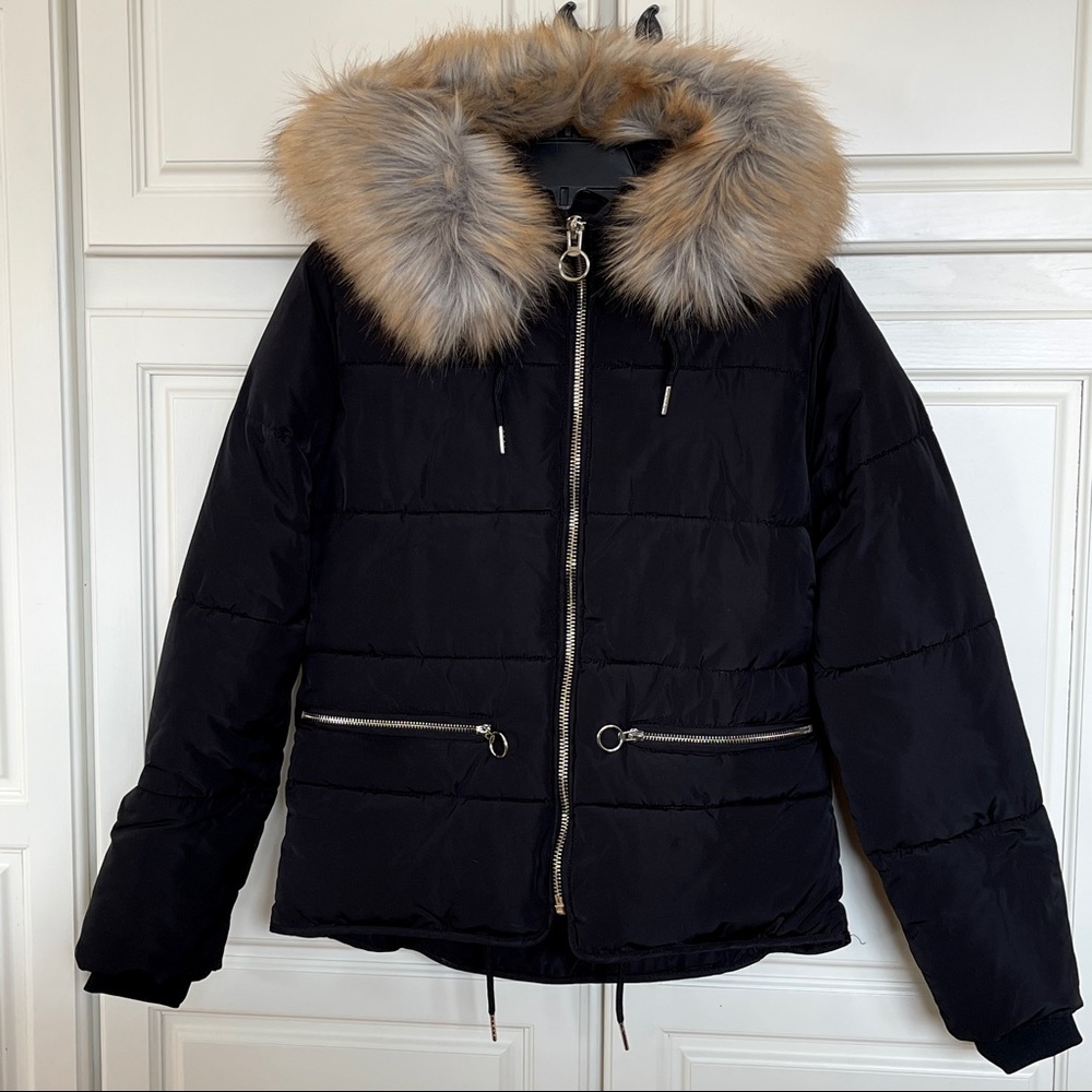 COPY - TopShot Faux Fur Puffer Jacket